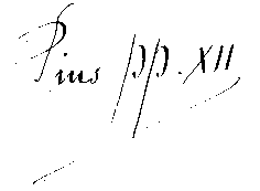 Pius XII pp