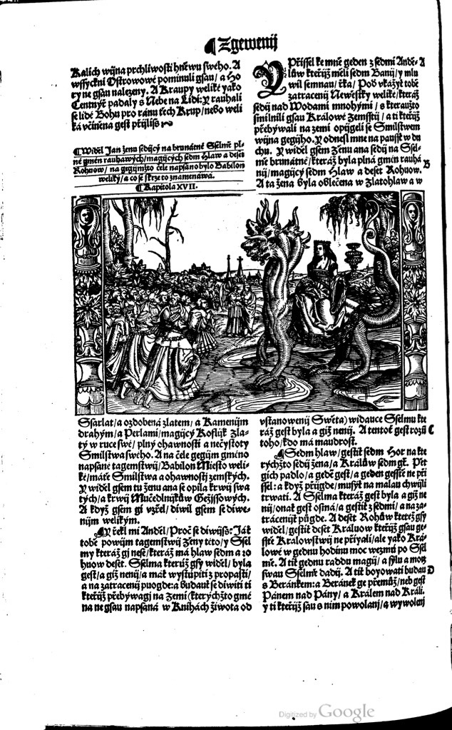 Biblia czeska 1549, Apokalipsa 17